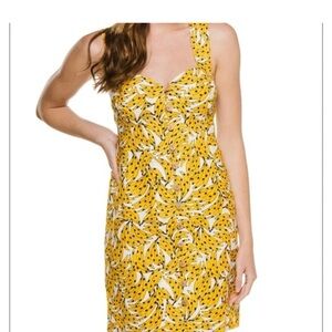 Farm Rio Spotted Bananas Dress